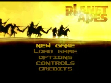 Planet of the Apes (US) screen shot title